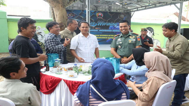 Read more about the article Kodim 0703/Cilacap Gelar Coffee Morning Bersama Awak Media