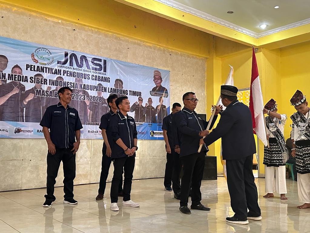 You are currently viewing Pengurus Cabang JMSI Lampung Timur masabakti 2023-2028 Resmi Dilantik