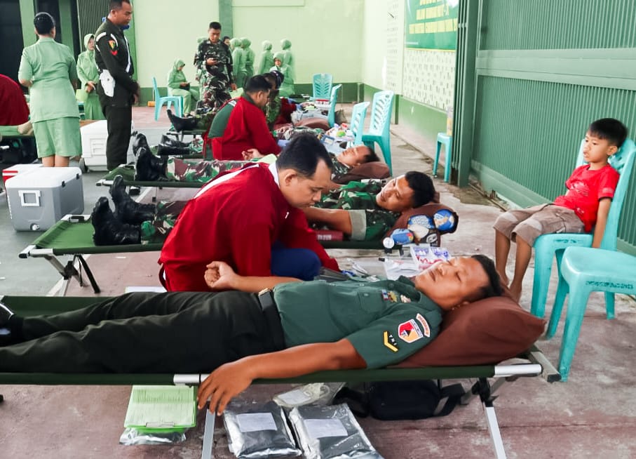 Read more about the article Sambut HUT ke- 78 Persit Kartika Chandra Kirana, Kodim Bojonegoro Gelar Baksos