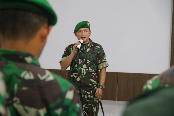 Read more about the article Dandim 0803/Madiun Pimpin Apel Pemberangkatan Cuti Lebaran 2024 M/1445 H