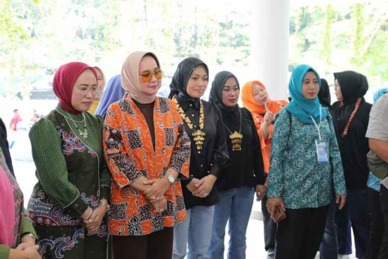 You are currently viewing Ibu Riana Sari Tinjau Kontingen Lampung yang Ikuti HKG PKK dan Jambore Kader PKK se-Indonesia