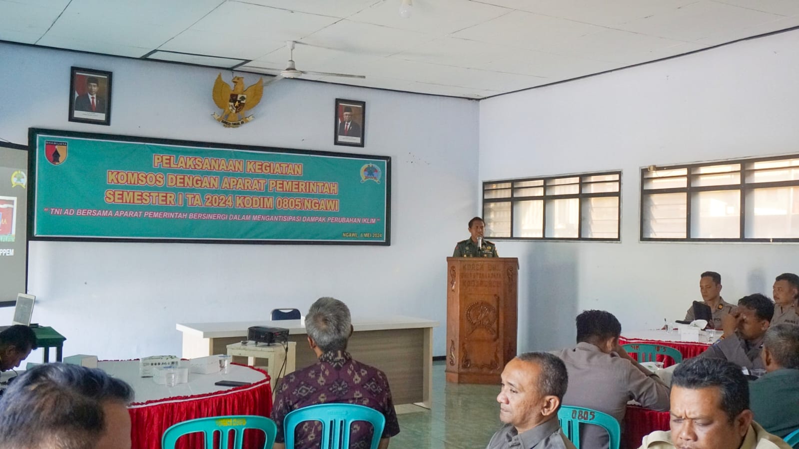 Read more about the article Kodim 0805/Ngawi Gelar Komsos Dengan Aparat Pemerintah di Wilayah Kab. Ngawi