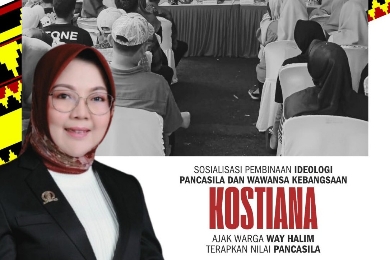 You are currently viewing Wakil Ketua I DPRD Lampung Kostiana Ajak Masyarakat Terapkan Nilai Pancasila