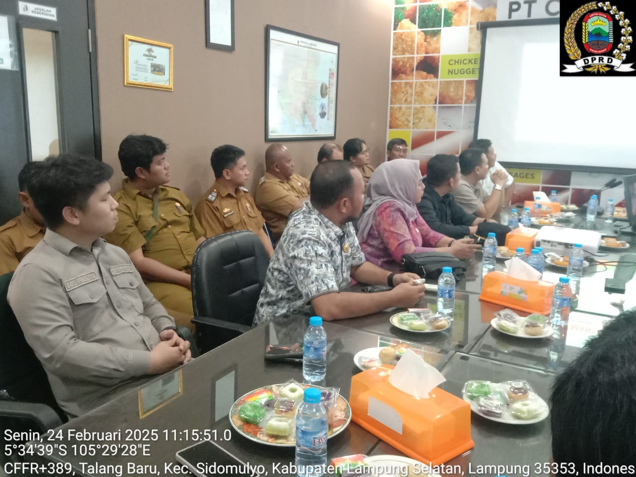 You are currently viewing Respon Cepat Aduan Masyarakat, Komisi III DPRD Lamsel Sambangi PT Ciomas Adisatwa Unit Lampung