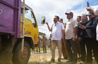 You are currently viewing Komisi IV DPRD Lampung Temukan kendaraan Bermuatan Over Tonase