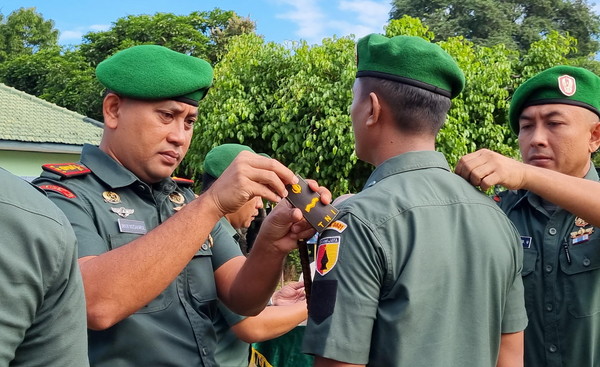 You are currently viewing Suasana Hangat, Kodim Pacitan Gelar Upacara Kenaikan Pangkat dan Halalbihalal