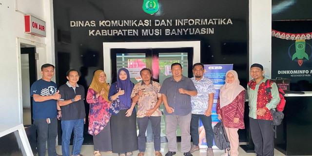 Read more about the article Dinkominfo Muba Sambut  Kunker Dinkominfo Kota Palembang