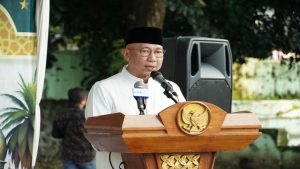 Read more about the article Gubernur Lampung sholat Idul Adha 1446 H di lapangan  Saburai