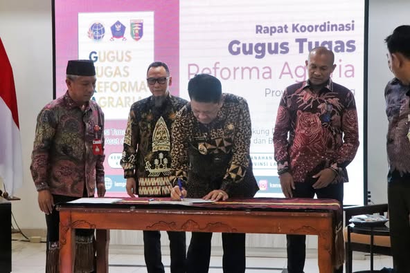 You are currently viewing Pemprov Lampung Dorong Sinergi Stakeholder dalam Reforma Agraria Berbasis Desa