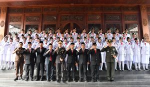 Read more about the article Kodim Ponorogo Ikuti Upacara Peringatan Hari Lahir Pancasila 2025