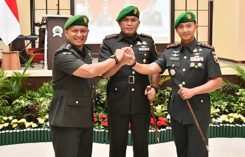 You are currently viewing Dua Dandim di Jajaran Korem 081/DSJ Berganti