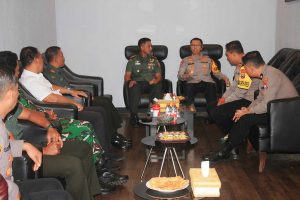 Read more about the article Dandim dan Kapolres Satukan Visi Jaga Keamanan Daerah