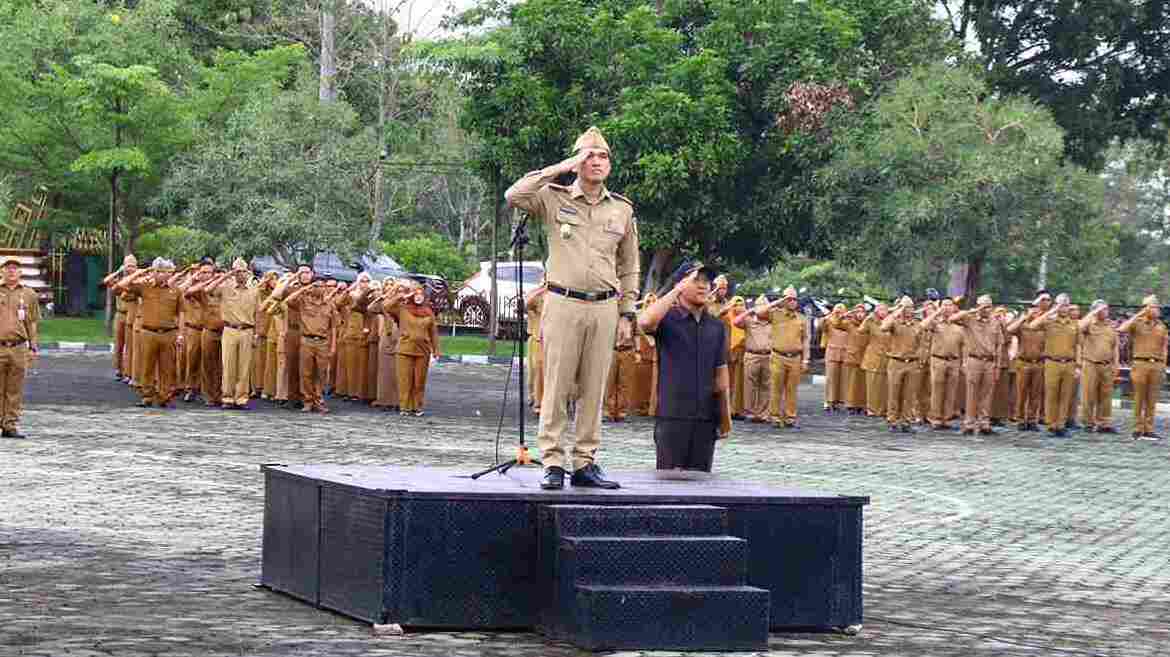 You are currently viewing Pj Sekda Arie Anthony Pimpin Apel Mingguan