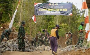 Read more about the article TMMD Pemersatu TNI dengan Warga dalam membangun Desa