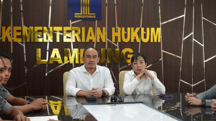 Read more about the article Kanwil Kemenkum Lampung Ikuti Rapat Paripurna DPRD Provinsi Lampung