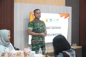 Read more about the article Dandim 0803/Madiun Sosialisasi Pola Makan Bergizi Bersama YCP