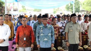 Read more about the article Bupati Lamteng Dampingi Gubernur Dalam Peluncuran Dapur Makan Bergizi