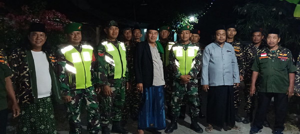 You are currently viewing Patroli Kolaboratif Kodim 0803/Madiun dan Banser, Perkuat Binter dan Mitigasi Kerawanan