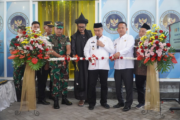 You are currently viewing Dandim 0803/Madiun Hadiri Peresmian Satuan Pelayanan Gizi Banyoeoerip Catering