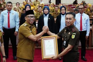 Read more about the article Gubernur Lampung Terima Penyerahan Berita Acara Kesepakatan Bersama Pemulihan Aset Daerah
