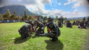 Read more about the article Para Pelaku Latihan Kodim Tulungagung Fokus Penguasaan Materi Penanggulangan Bencana