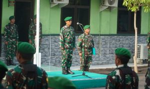 Read more about the article Upacara Bendera, Pabung Tekankan Disiplin dan Pentingnya Kesehatan Anggota