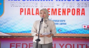 Read more about the article Wagub Jihan Buka Kejurnas Marching Band FYBI 2025