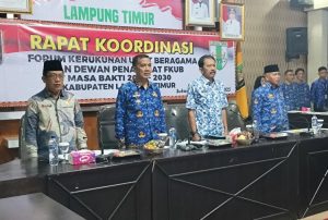 Read more about the article Pemda Lamtim Gelar Rakor FKUB, Sekda: Kerukunan Kunci Pembangunan