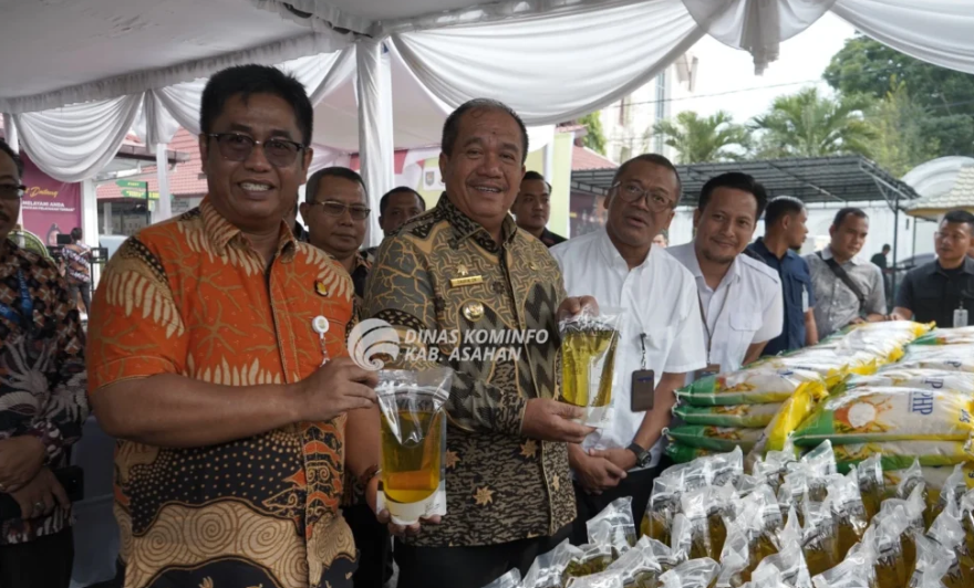 You are currently viewing Sinergi untuk Masyarakat, Kejari Asahan dan Pemkab Gelar Pasar Murah HBA ke-80