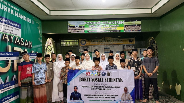 Read more about the article DPW MTP IPHI Lampung Gelar Baksos di Pondok Pesantren Surya Mandiri