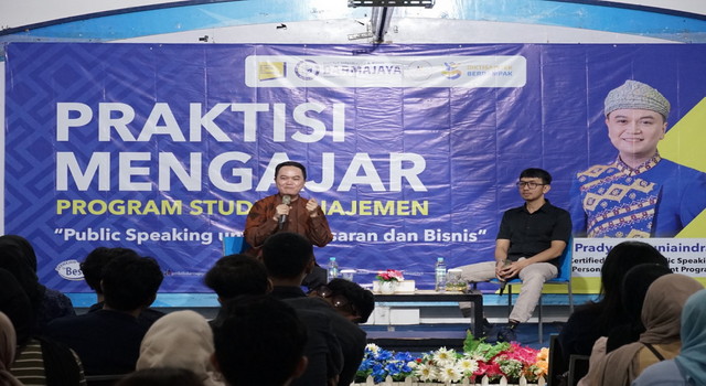 Read more about the article Hadirkan Indra Pradya, Prodi Manajemen Darmajaya Gelar Praktisi Mengajar