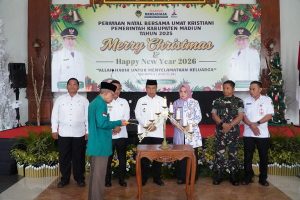 Read more about the article Dandim 0803 Madiun Hadiri Perayaan Natal bersama Forkopimda