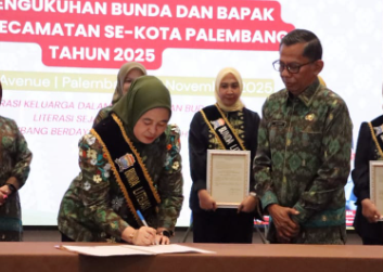 You are currently viewing Gerakan Literasi Diperluas, Pemkot Palembang Kukuhkan 18 Tokoh Literasi Kecamatan
