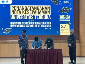 Read more about the article ITERA–Universitas Terbuka Teken MoU Pengembangan Long Distance Learning System