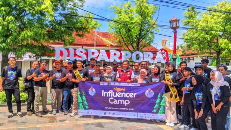Read more about the article Pemkab Ngawi Tutup Influencer Camp 2025 untuk Promosi Wisata dan UMKM