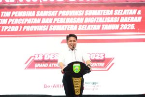 Read more about the article Rakor Samsat dan TP2DD Sumsel, HD Ingatkan Pentingnya Pajak dan Transformasi Digital