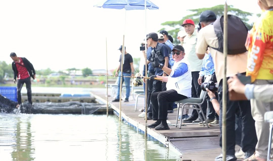 Read more about the article 1.080 Striker Ramaikan Lomba Mancing Piala Gubernur Sumsel 2025