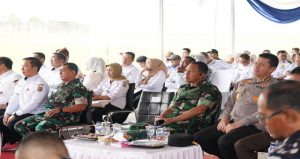 Read more about the article Danrem 043/Gatam Hadiri Panen Raya dan Pengumuman Swasembada Pangan Nasional