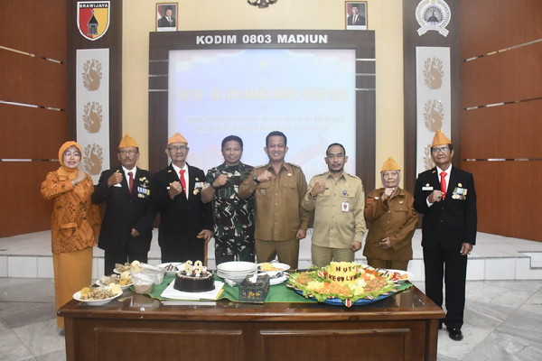 Read more about the article Hangat dan Penuh Makna, Dandim Madiun Hadiri HUT ke-69 Legiun Veteran RI