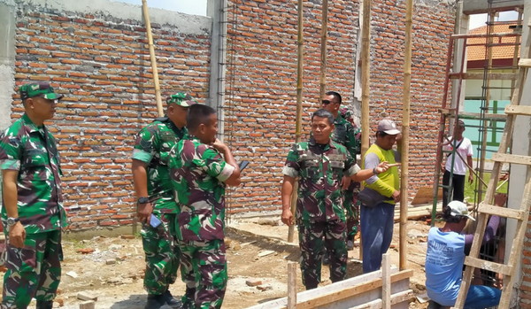 You are currently viewing Kodim Madiun Sambut Tim Wasev Kodam V/Brawijaya Tinjau Pembangunan Koperasi Merah Putih