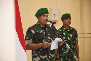 Read more about the article 5 Pamen Masuk, Danrem Untoro Ingatkan Tantangan Tugas Semakin Kompleks dan Dinamis