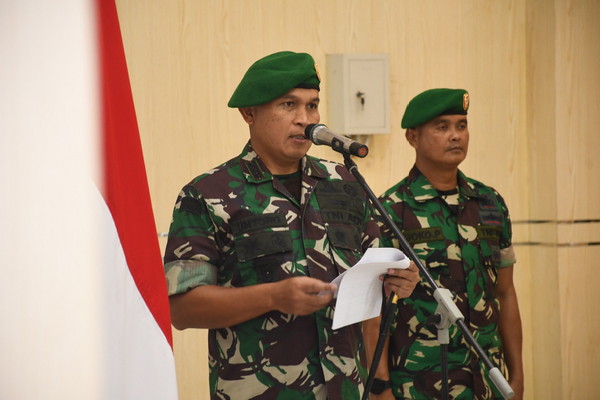 You are currently viewing 5 Pamen Masuk, Danrem Untoro Ingatkan Tantangan Tugas Semakin Kompleks dan Dinamis