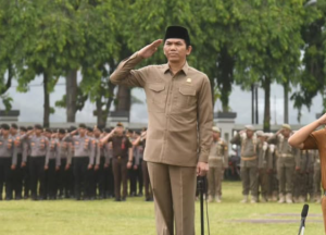Read more about the article Wakil Ketua Komisi I DPRD Lampung Pimpin Upacara Bersama Forkopimda 2026