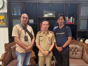 Read more about the article Dua Pemimpin Media Silaturahmi dengan Sekdaprov Lampung