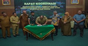 Read more about the article Bupati Asahan Dukung Pembentukan Yonif TP-954 dan Pembangunan KDKMP