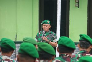 Read more about the article Momentum Kebersamaan Usai Lebaran, Kodim Madiun Gelar Apel Kembali Cuti dan Halal Bihalal