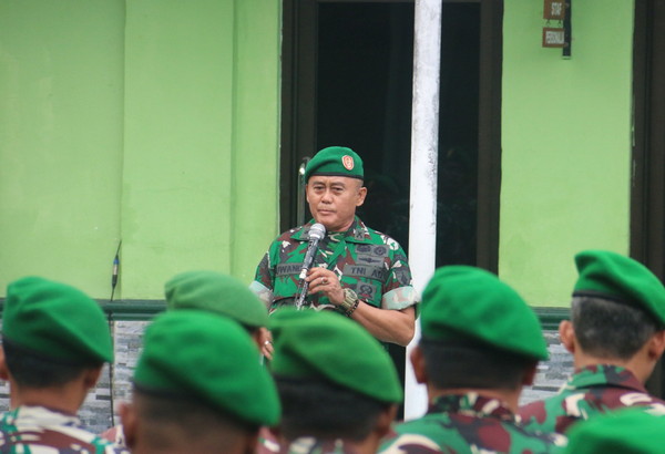 Read more about the article Momentum Kebersamaan Usai Lebaran, Kodim Madiun Gelar Apel Kembali Cuti dan Halal Bihalal