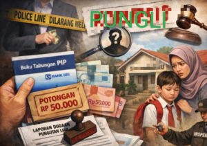Read more about the article Pungli PIP di SDN 2 Margoyoso, Uang Siswa Raib Rp50 Ribu, Buku Tabungan Ditahan