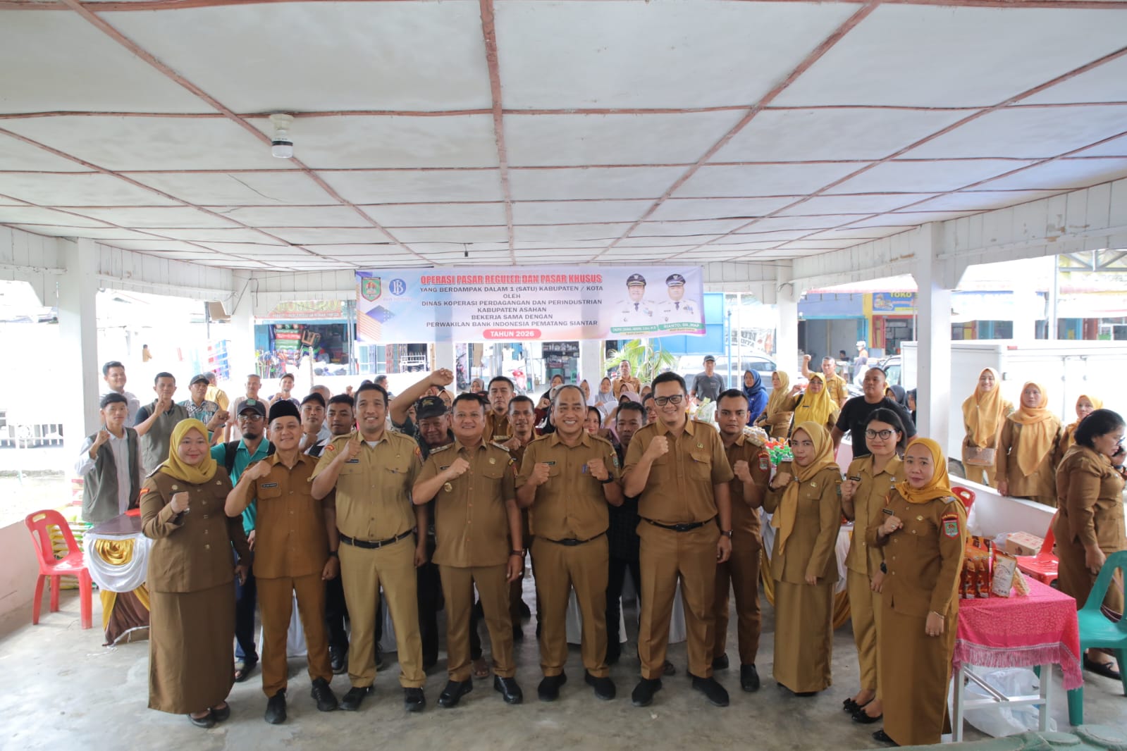 Read more about the article WABUP ASAHAN BUKA OPERASI PASAR REGULER DAN KHUSUS JELANG IDUL FITRI 1447 H