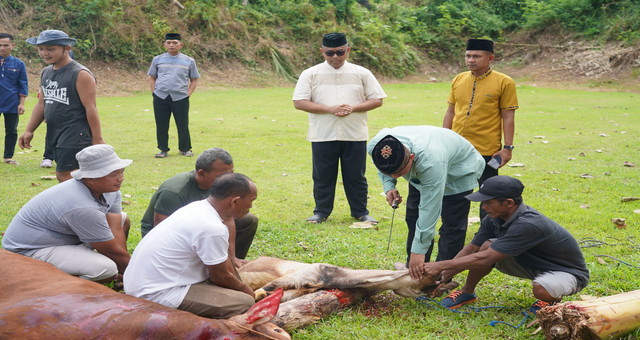 You are currently viewing Korem 043/Gatam Gelar Sholat Idul Adha Bersama Masyarakat